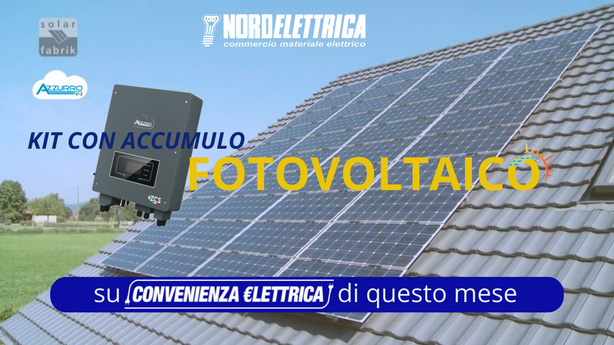 Promo Kit Fotovoltaico con accumulo